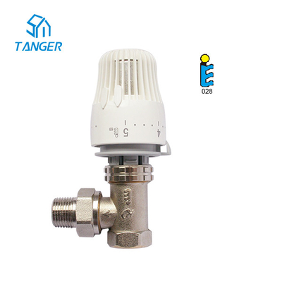 tête universelle principale de la valve d'angle du radiateur 265kg/h thermostatique EN215 Trv