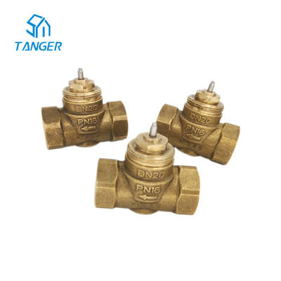 la haute d'écrou de sortilège du radiateur PN16 de valve de trv de trv de 15mm 10mm coulent Rate Kvs 4,5&quot;