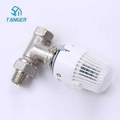 Valve droite EN215 de tête thermostatique de radiateur de TRV