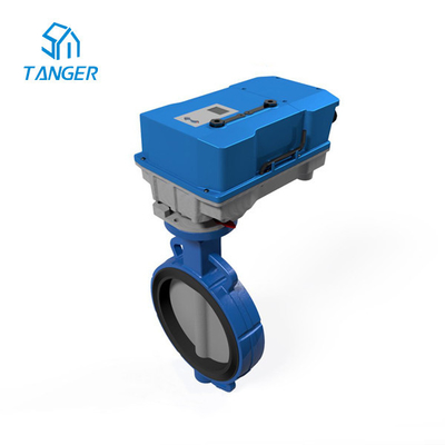 Fabricants électriques de déclencheur de soupape rotative pour la vanne papillon IP67 168Nm