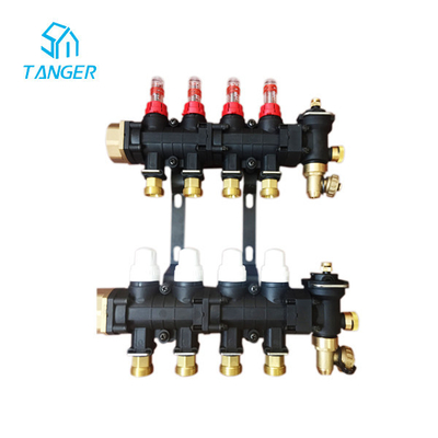 Gauches déclencheur divers gauche gauche Hydronic de chauffage par le sol de 4 zones 8 10 12