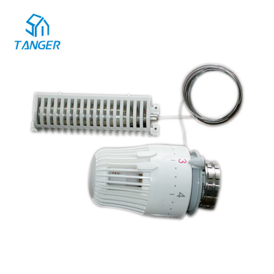 Tête thermostatique de tête de Trv du radiateur M30 avec l'acier inoxydable à distance capillaire