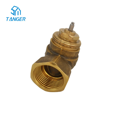 la haute d'écrou de sortilège du radiateur PN16 de valve de trv de trv de 15mm 10mm coulent Rate Kvs 4,5&quot;