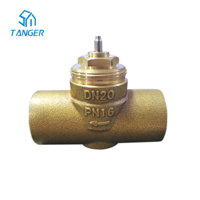 Climatiseur PN16 DN20 Kvs 4,5 de trv de valve de radiateur de chauffage par le sol