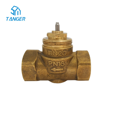 la haute d'écrou de sortilège du radiateur PN16 de valve de trv de trv de 15mm 10mm coulent Rate Kvs 4,5&quot;